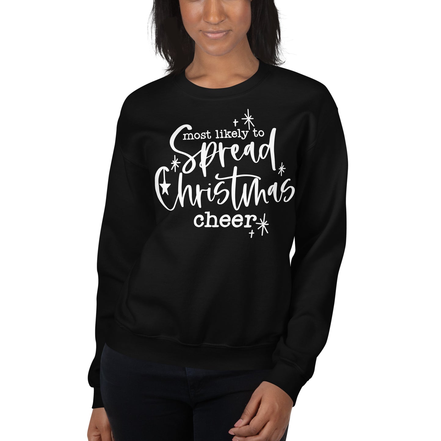Most Likely To Spread Christmas Cheers Sweatshirt