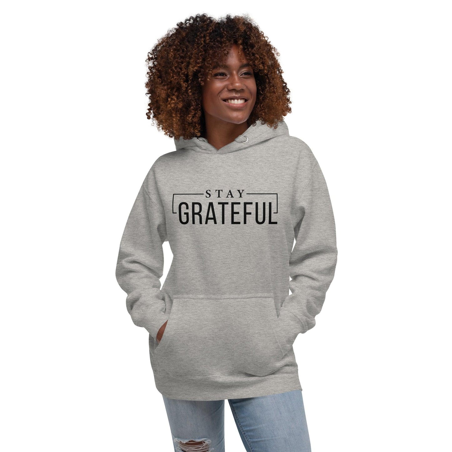 Stay Grateful Hoodie - Wear High Vibe