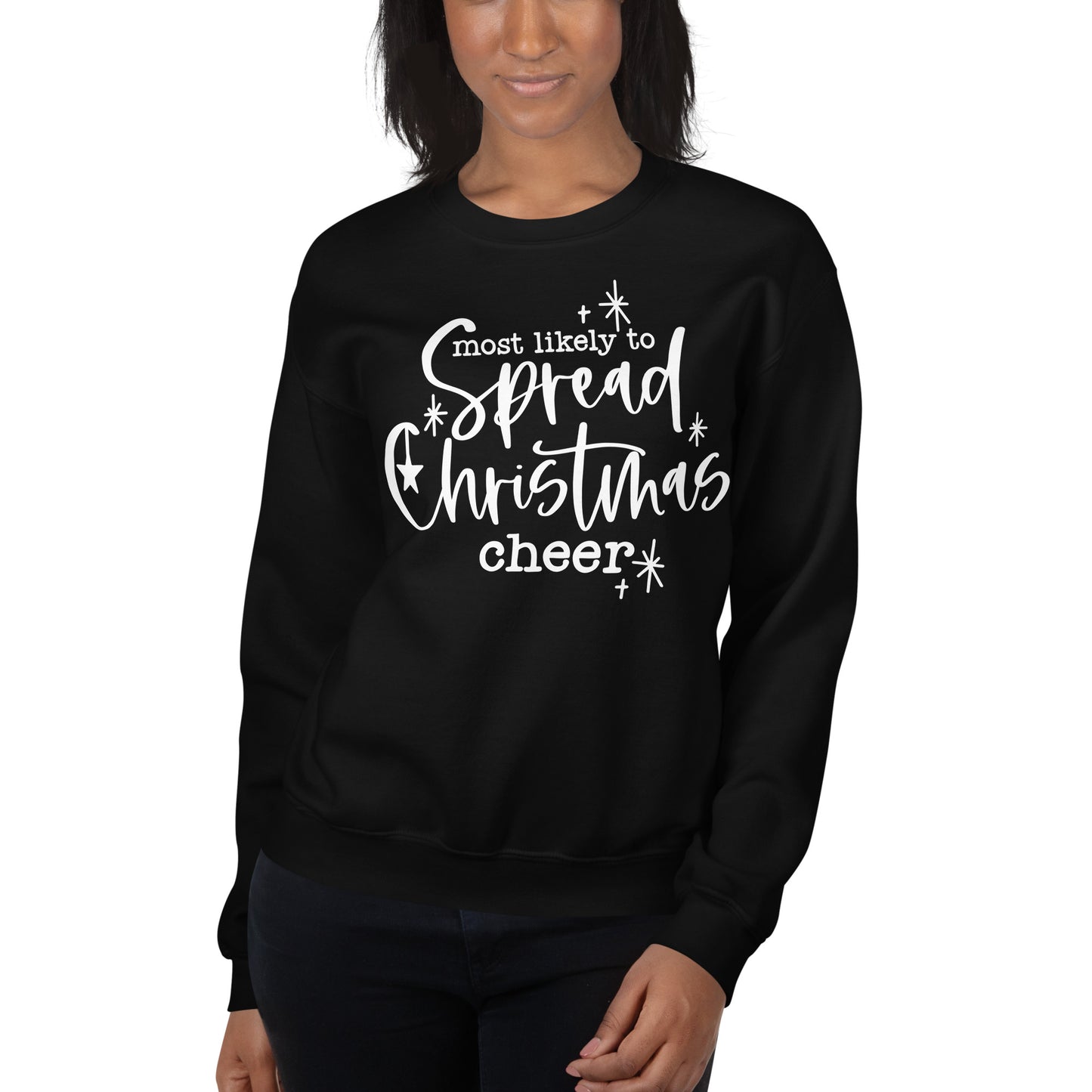 Most Likely To Spread Christmas Cheers Sweatshirt