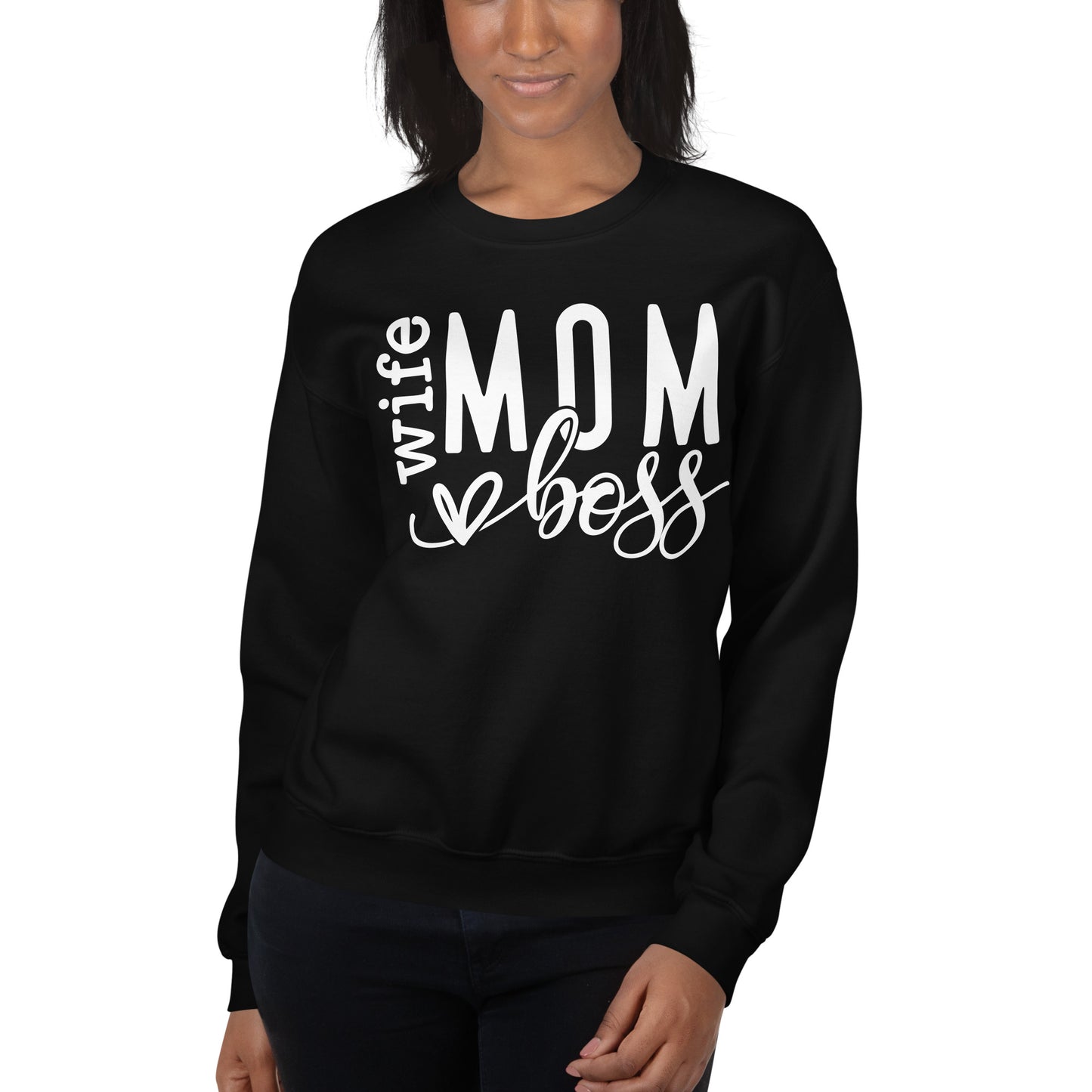 Wife Mom Boss Sweatshirt