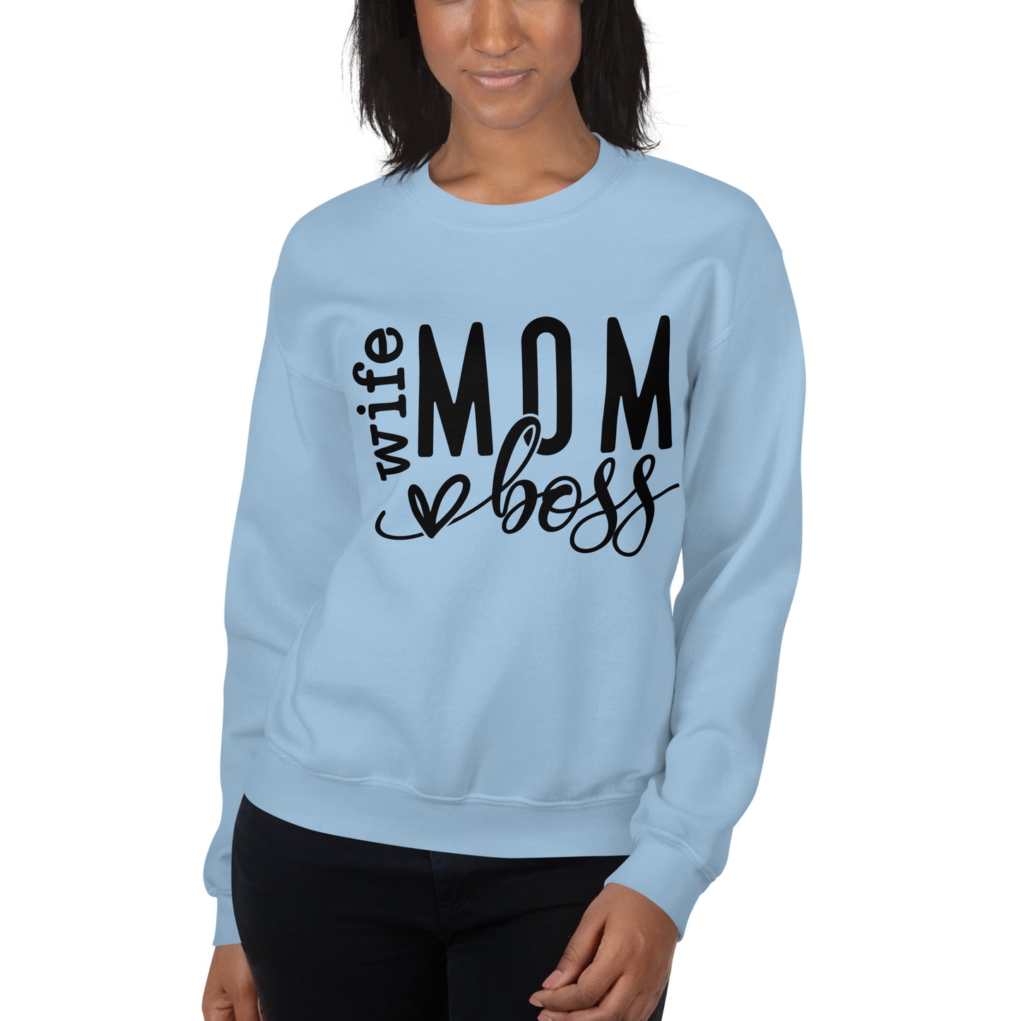 Wife Mom Boss Sweatshirt