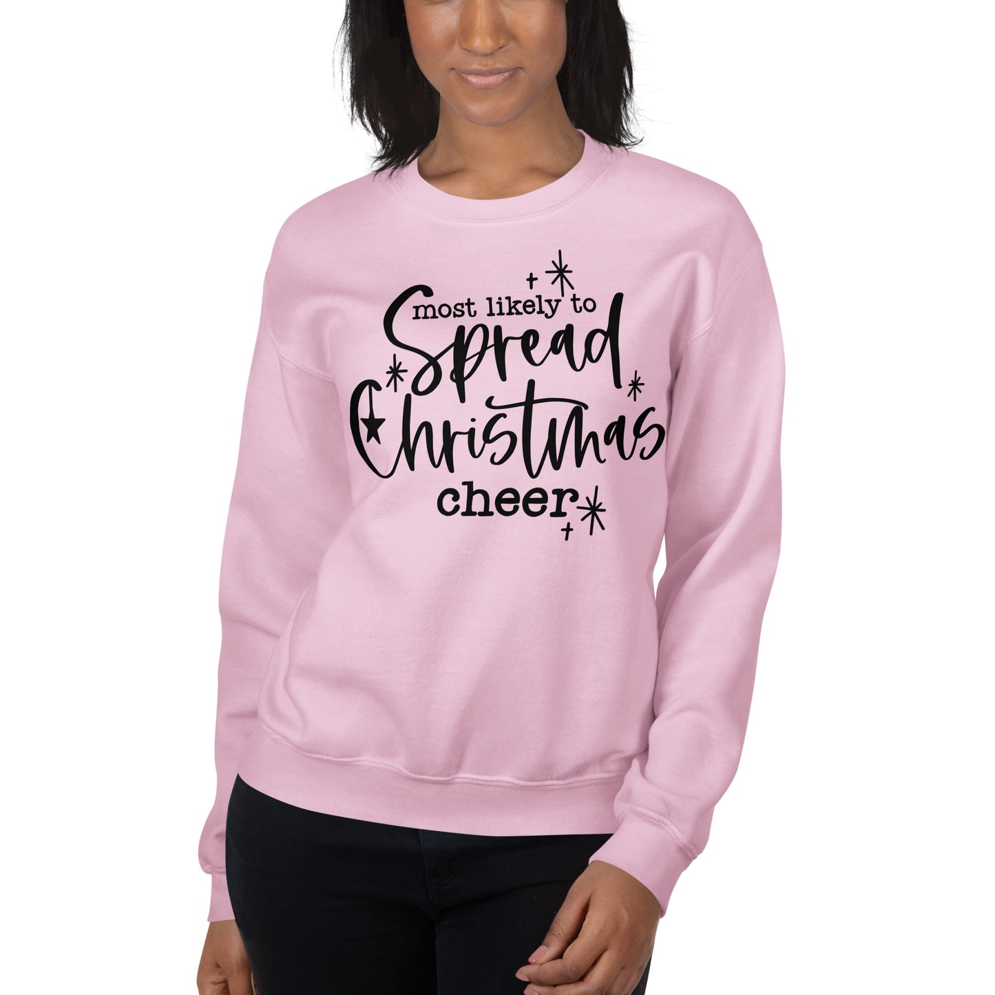 Most Likely To Spread Christmas Cheers Sweatshirt