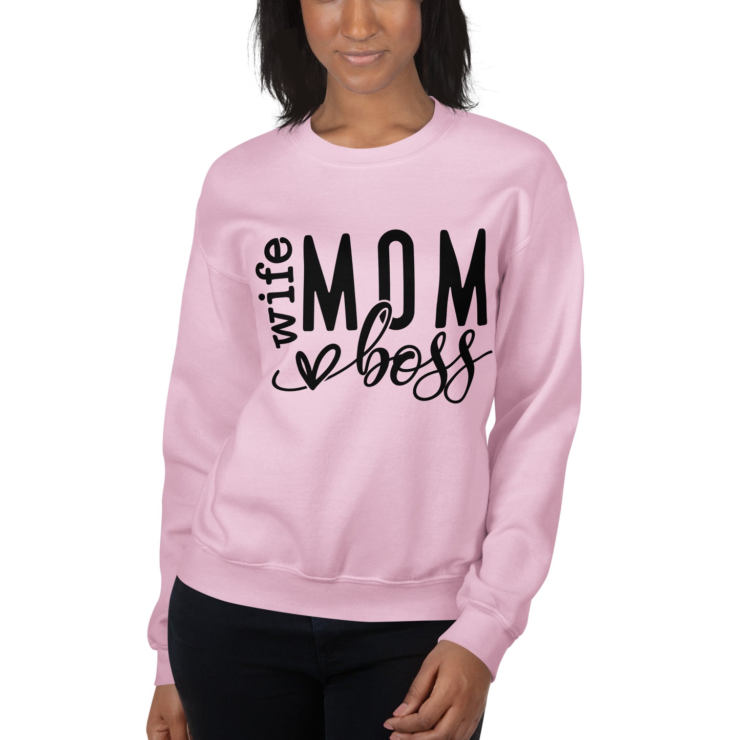 Wife Mom Boss Sweatshirt