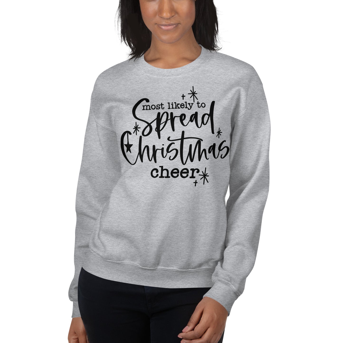 Most Likely To Spread Christmas Cheers Sweatshirt