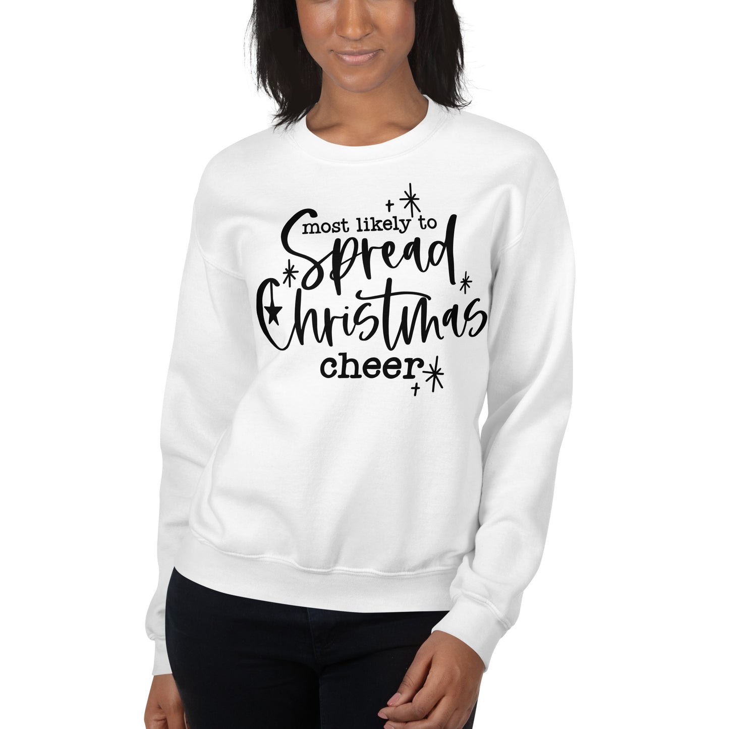 Most Likely To Spread Christmas Cheers Sweatshirt