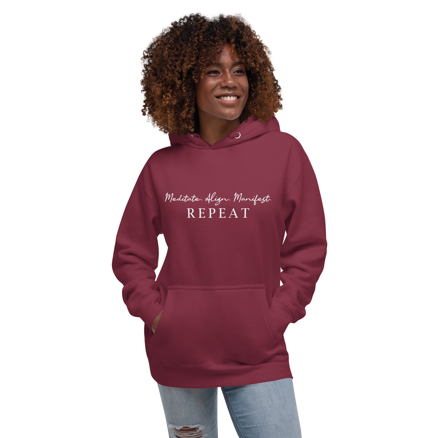 Meditate Align Manifest Repeat Hoodie