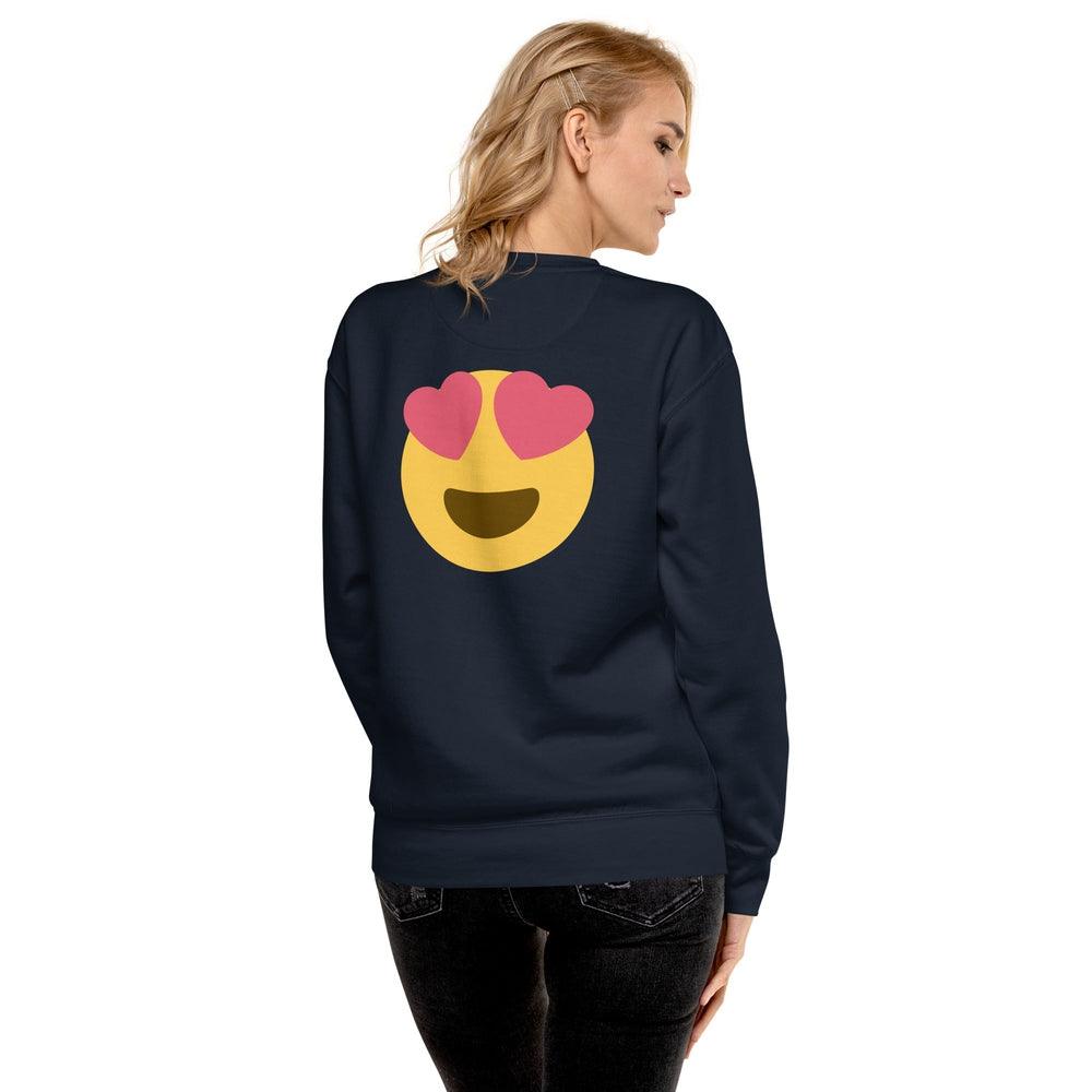 I Was Born To Make Me Happy Emoji Sweatshirt - Wear High Vibe